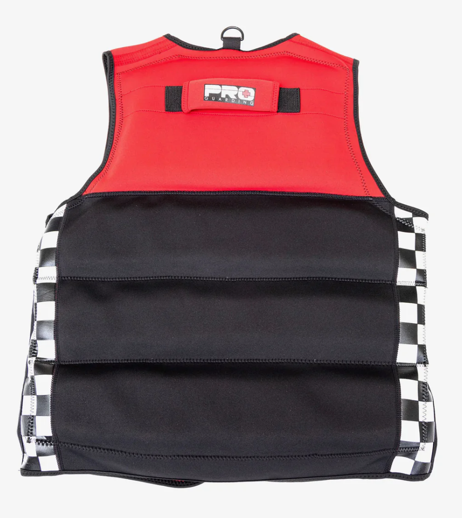 JetSki Life Vest - Black and Red.