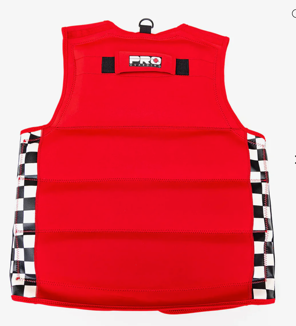 JetSki Life Vest - Solid Red.