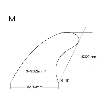 FCS 2 Fins M Thruster