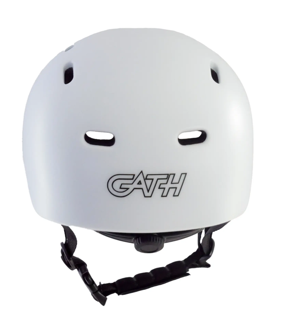 GATH RGM White - Certificated Helmet for Surf and Skate.