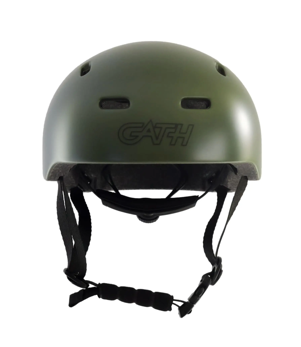GATH RGM Olive - Certificated Helmet for Surf and Skate.