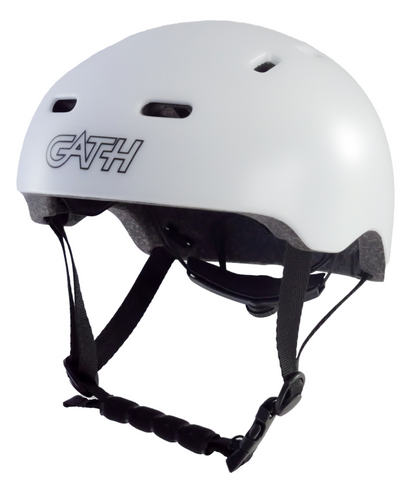 GATH RGM White - Certificated Helmet for Surf and Skate.